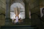 PICTURES/Paris Day 3 - Sacre Cour Crypt/t_Crypt - Priest Saying Mass.JPG